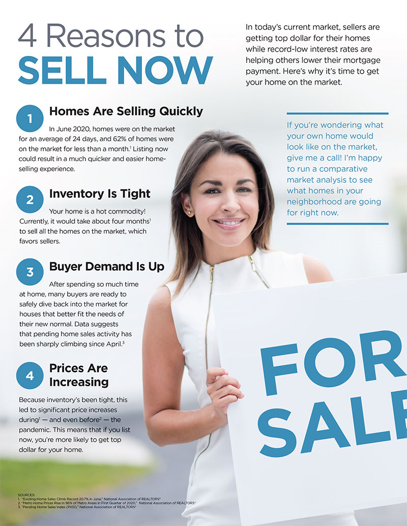 4 Reasons to SELL NOW